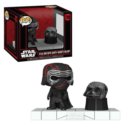 Pop! Funko Kylo Ren c/ Capacete Darth Vader #739 | Star Wars- -