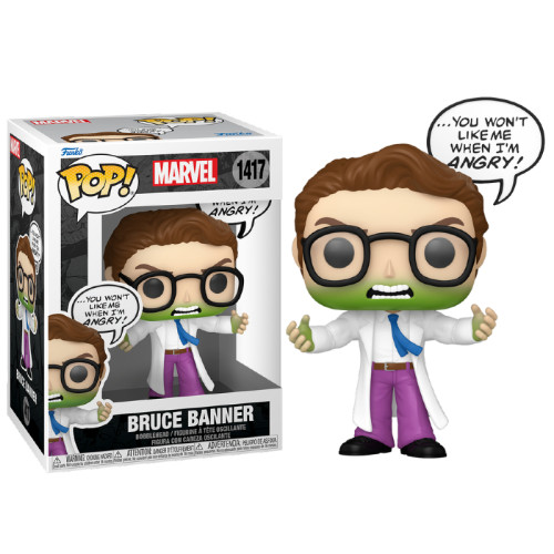 Pop! Funko Bruce Banner #1417 | Marvel- -