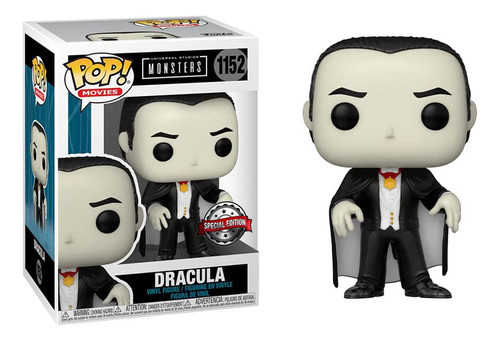 Pop! Funko Drácula #1152 | Universal Studios | Monsters- -