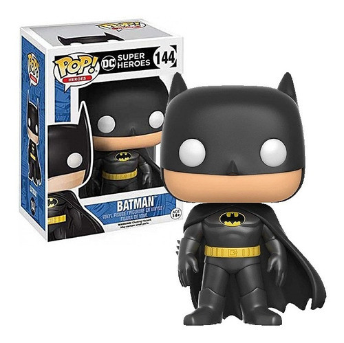 Pop! Funko Batman #144 | Dc Comics- -