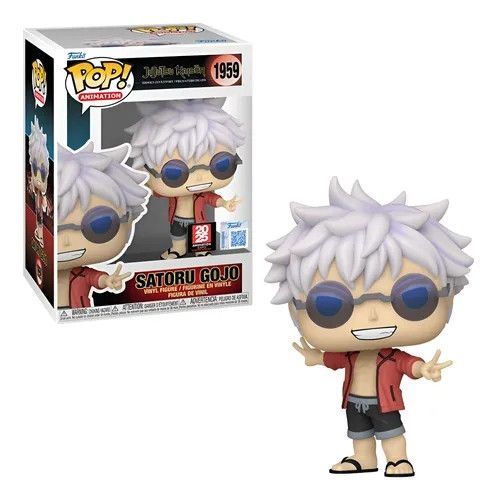 Pop! Funko Satoru Gojo na Praia #1959 | Jujutsu Kaisen- -