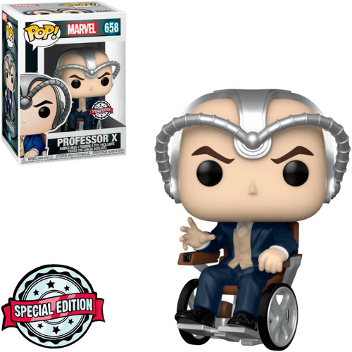 Pop! Funko Professor Xavier c/ Cérebro #658 | X-men | Marvel- -