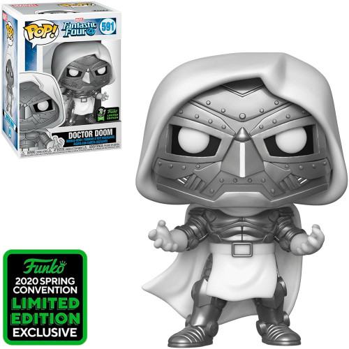 Pop! Funko Doctor Doom #591 | Marvel | Quarteto Fantástico- -