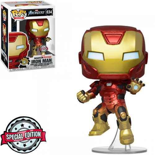 Pop! Funko Iron Man Homem De Ferro #634 | Marvel | Avengers- -