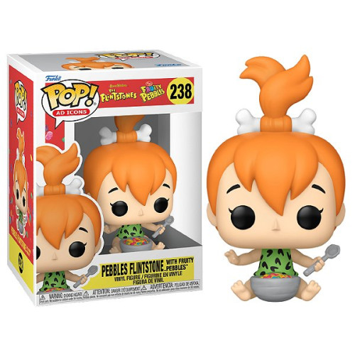 Pop! Funko #238 Pedrita Pebbles w/ Fruits | Flintstone- -