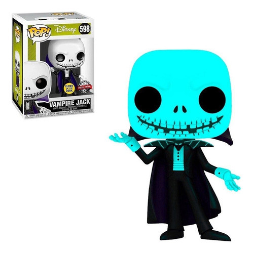 Pop! Funko Vampire Jack Gitd #598 | O Estranho Mundo De Jack- -