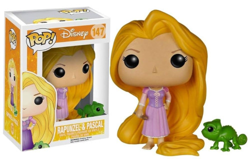 Pop! Funko Rapunzel E Pascal #147 | Disney Enrolados Tangled- -