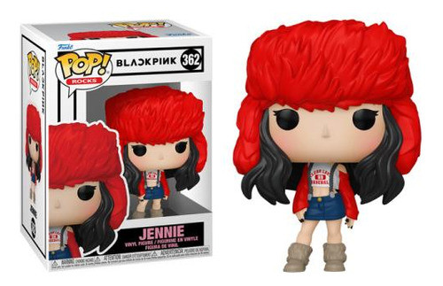 Pop! Funko Jennie #362 | Rocks | Kpop | Shut Down Black Pink- -
