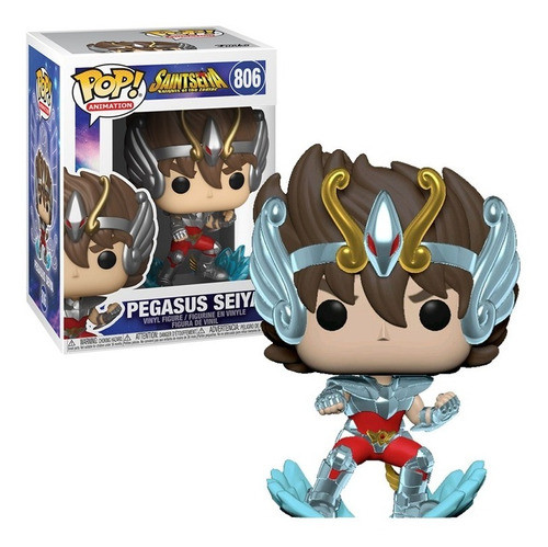 Pop! Funko Seiya Pégasus #806 | Cavaleiros Do Zodíaco- -