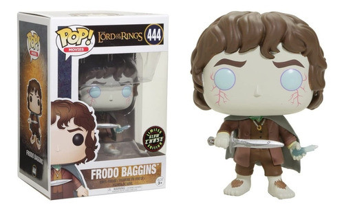 Pop! Funko Frodo Bolseiro #444 | Chase | O Senhor Dos Anéis- -