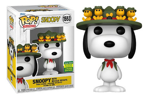 Pop! Funko Snoopy Escoteiro Sddc #1553 | Snoopy- -