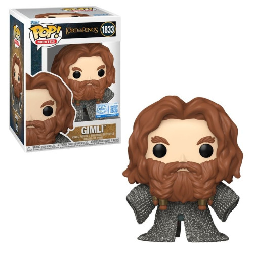 Pop! Funko Gimli #1833 | Lotr | O Senhor Dos Anéis- -