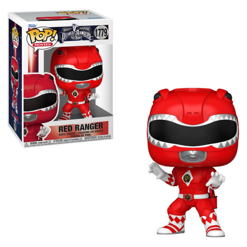 Pop! Funko Red Ranger Vermelho #1779 | Power Rangers Mighty Morphin Power Rangers #1779 - Produto Original