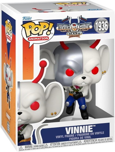 Pop! Funko Vinnie #1936 | Biker Mice From Mars   # - Produto Original