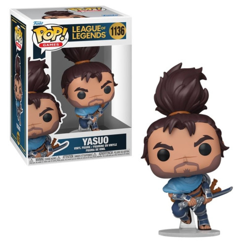 Pop! Funko Yasuo #1136 | League Of Legends   # - Produto Original