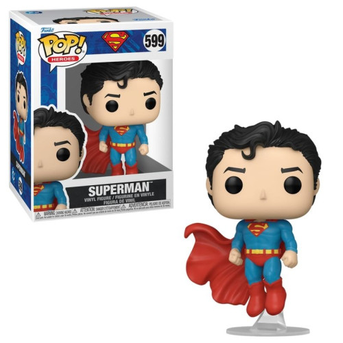 Pop! Funko Superman Clássico #599 | DC Comics   # - Produto Original