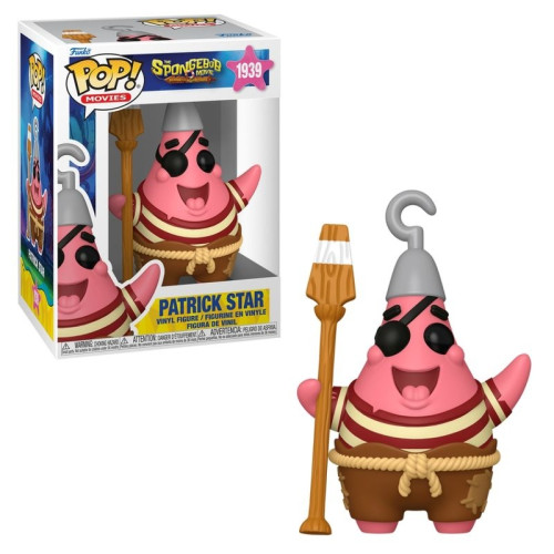 Pop! Funko Patrick Pirata #1939 | Bob Esponja   # - Produto Original