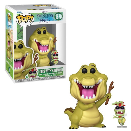 Pop! Funko Louis e Raymond #1670 | Disney Princesa e o Sapo   # - Produto Original