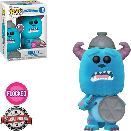 Pop! Funko Sulley Flocked #1156 | Disney | Monstros Sa   # - Produto Original
