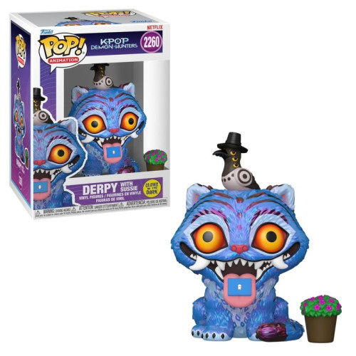 Pop! Funko Derpy w/ Sussie #2260 | Guerreiras do K-Pop   # - Produto Original