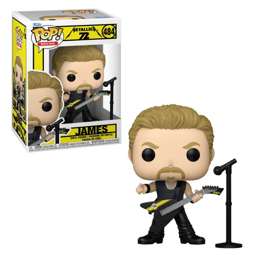 Pop! Funko James Hetfield #484 | Metallica   # - Produto Original