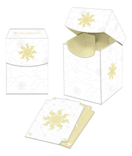 Deck Box Ultra Pro Plains Amarelo | Magic The Gathering   # - Produto Original