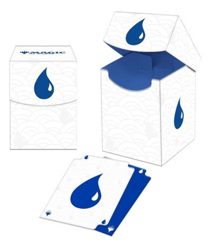 Deck Box Ultra Pro Mana Azul | Magic The Gathering   # - Produto Original