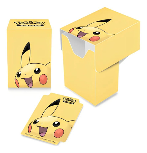 Deck Box Ultra Pro Pikachu | Plástico | Pokémon   # - Produto Original