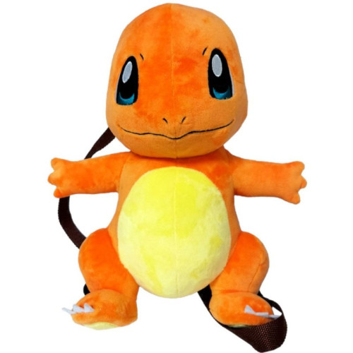 Mochila de Pelúcia Charmander | Pokémon | Original Nintendo   # - Produto Original