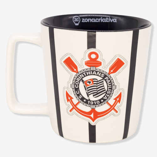 Caneca Buck Corinthians | Time | Futebol | Oficial   # - Produto Original