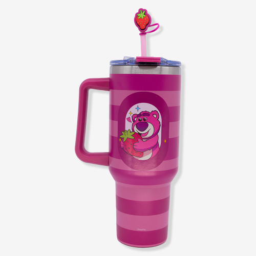 Canecão Tumbler e Pingente Lotso | Térmico | Disney   # - Produto Original