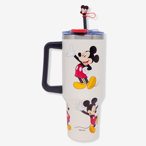 Canecão Tumbler e Pingente Mickey Mouse | Térmico | Disney   # - Produto Original
