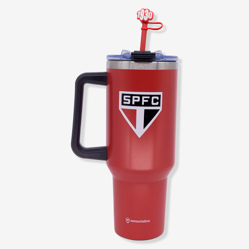 Canecão Tumbler e Pingente São Paulo | Térmico | Futebol   # - Produto Original