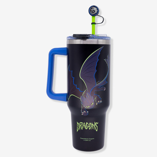 Canecão Tumbler e Pingente Banguela | Térmico | Dreamworks   # - Produto Original