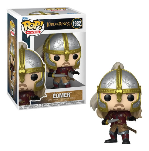 Pop! Funko Éomer #1982 | Lotr | O Senhor dos Anéis   # - Produto Original