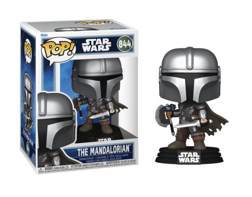 Pop! Funko Mandaloriano com Armas #844 | Mandalorian & Grogu   # - Produto Original