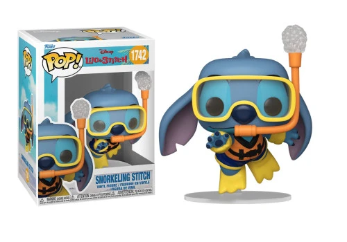 Pop! Funko Stitch Mergulhador #1742 | Disney | Lilo & Stitch
