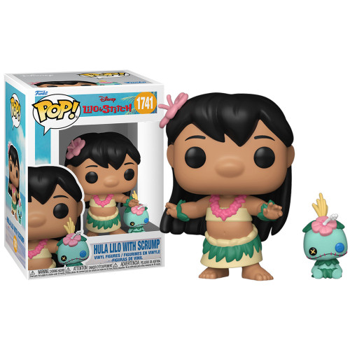 Pop! Funko Lilo Hula com Xepa #1741 | Disney | Lilo & Stitch   # - Produto Original