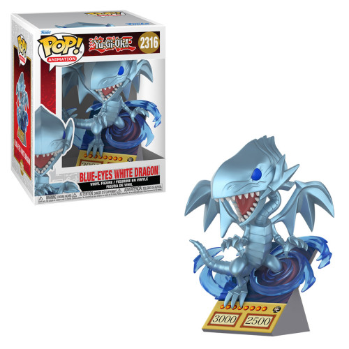 Pop! Funko Dragão Branco de Olhos Azuis-Yugi-oh-2316