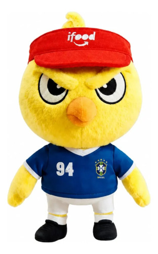 Canarinho Ifood Pelúcia Copa 1994 Tetra | Original Lacrado   # - Produto Original