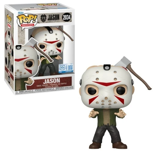 Pop! Funko Jason com Machado na Cabeça EX #2034 | Jason