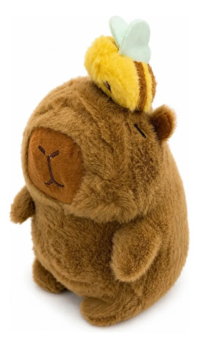 Chaveiro Capivara com Abelha  | Brinquedo Pelúcia | Fofa   # - Produto Original