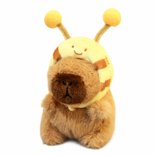 Chaveiro Capivara Touca de Abelha | Brinquedo Pelúcia | Fofa   # - Produto Original