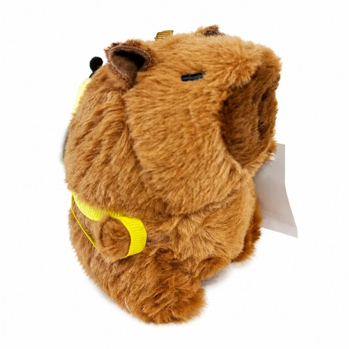 Chaveiro Capivara Mochila Abelha | Brinquedo Pelúcia | Fofa   # - Produto Original