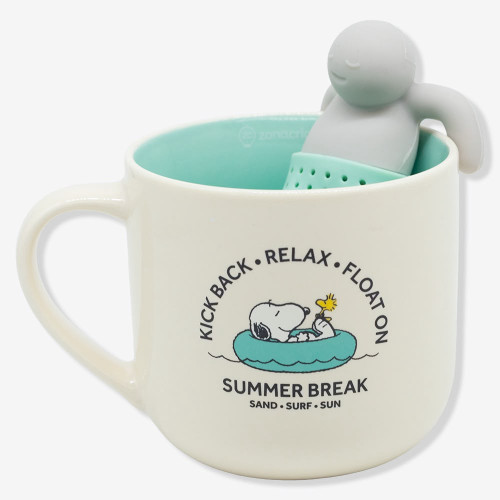 Caneca com Infusor Snoopy | 400 Ml | Peanuts- -