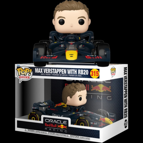 Pop! Funko Ride Max Verstappen RB20 #315 | Red Bull F1- -