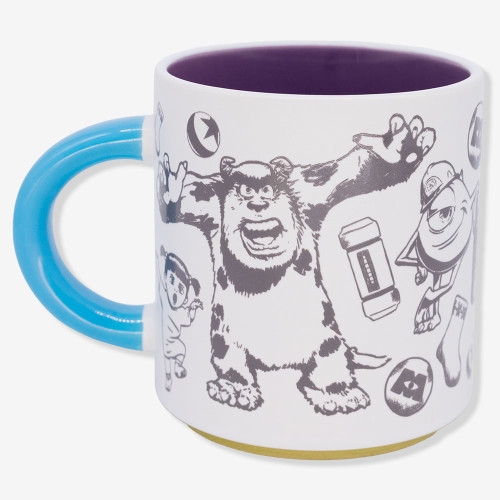 Caneca Grafite Monstros S.A | 500ml | Disney   # - Produto Original