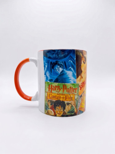 Caneca Livros Harry Potter | 400 Ml | Harry Potter   # - Produto Original