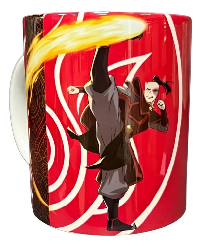 Caneca Zuko | 350 Ml | Avatar A Lenda de Aang   # - Produto Original