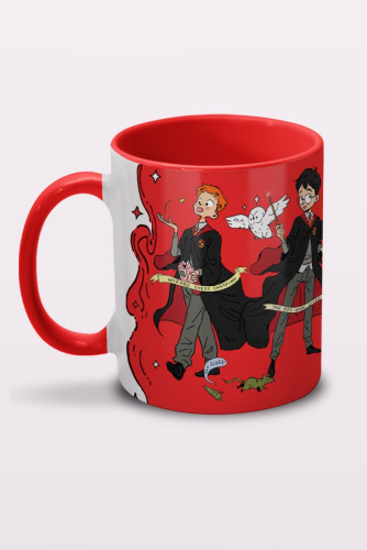 Caneca Trio de Ouro | 400 Ml | Harry Potter   # - Produto Original